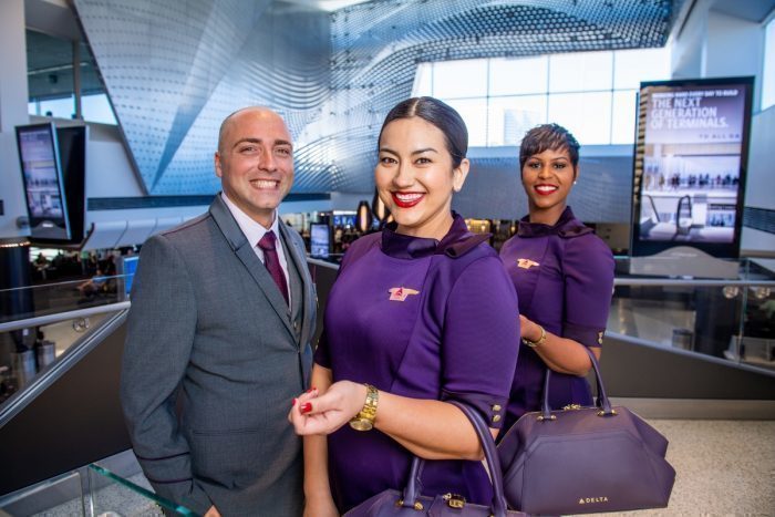 Delta flight attendants