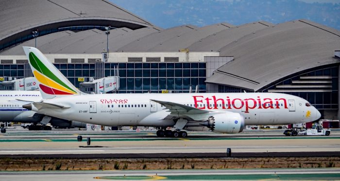 ET-ARF Ethiopian Airlines Boeing 787-8 Dreamliner s/n 34752
