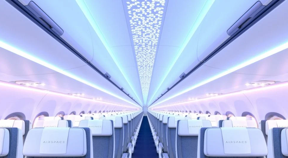The A321XLR will feature Airbus’ new Airspace cabin design for added passenger comfort.