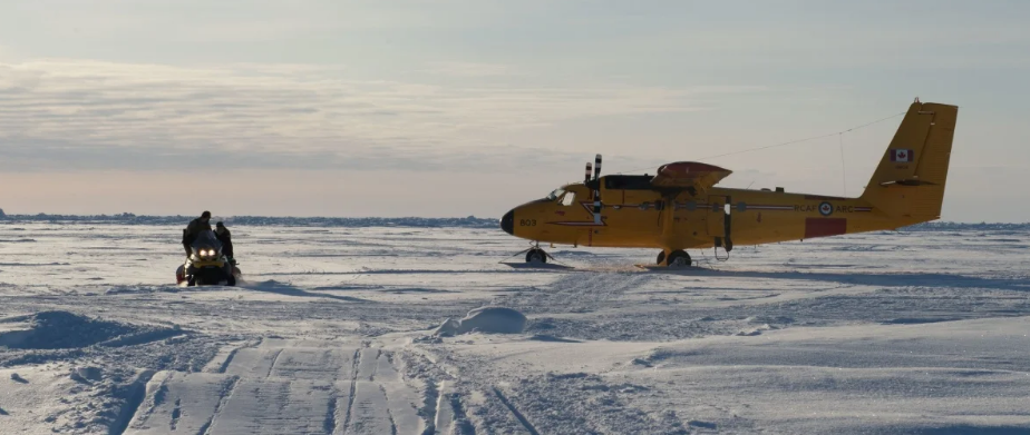 The Twin Otter is suitable for multiple roles in the Arctic. 